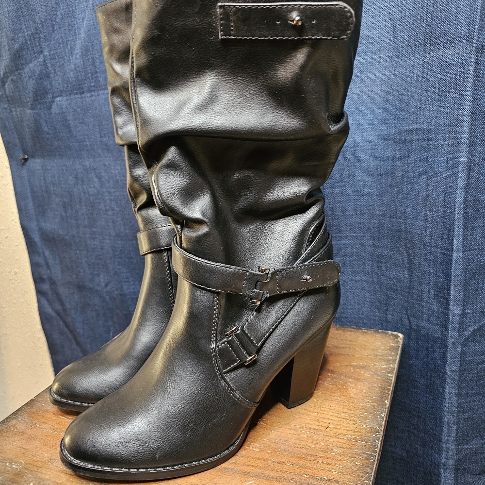 Half calf boots